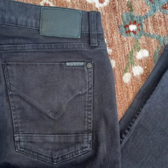Men’s Black Hudson Jeans - Picture 3 of 4